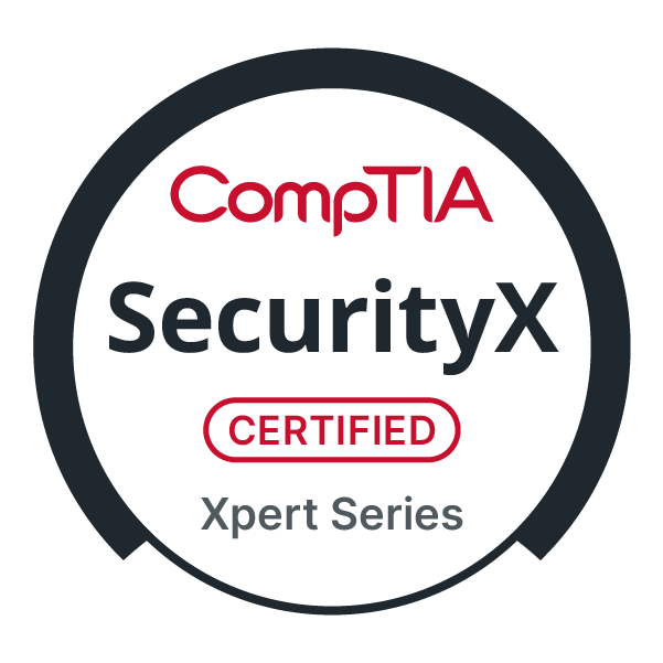 CompTIA CASP+ certification badge